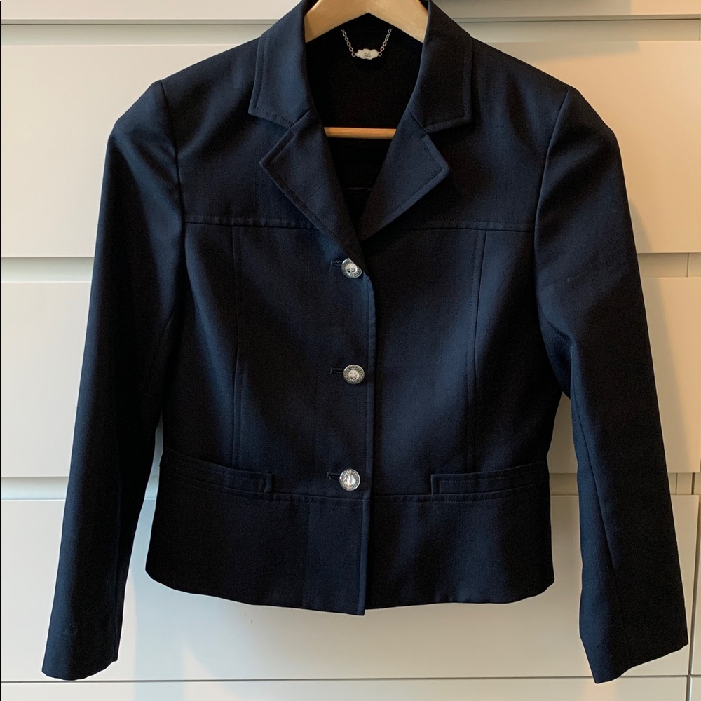 Correges Navy Classic Blazer Jacket